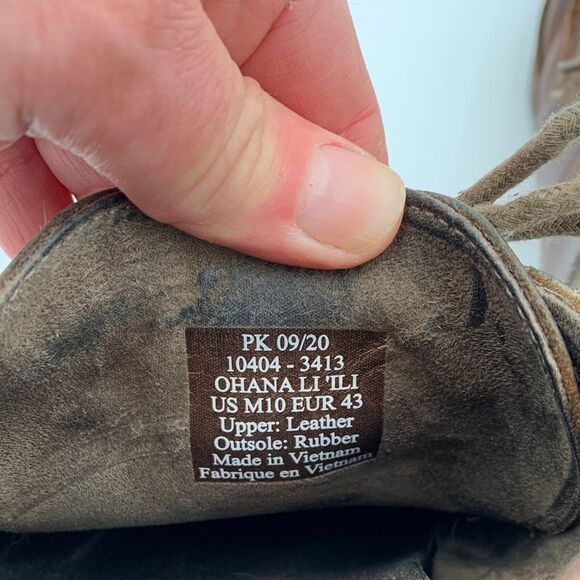 OluKai Ohana Li’ili brown leather loafers size 10/43 main image 5